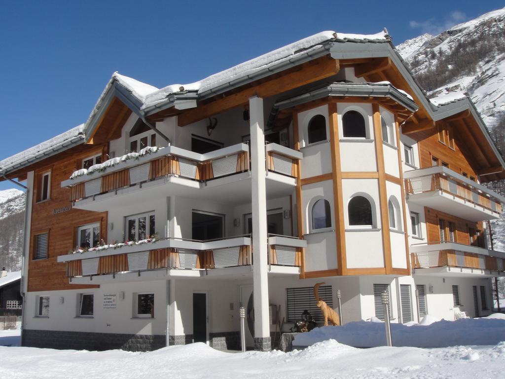 Haus Alpenstern Apartment Saas-Grund Ngoại thất bức ảnh